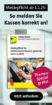 Meldepflicht für elektronische Kassen