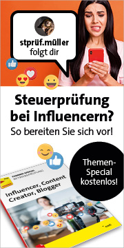 Steuerprüfung bei Influencern